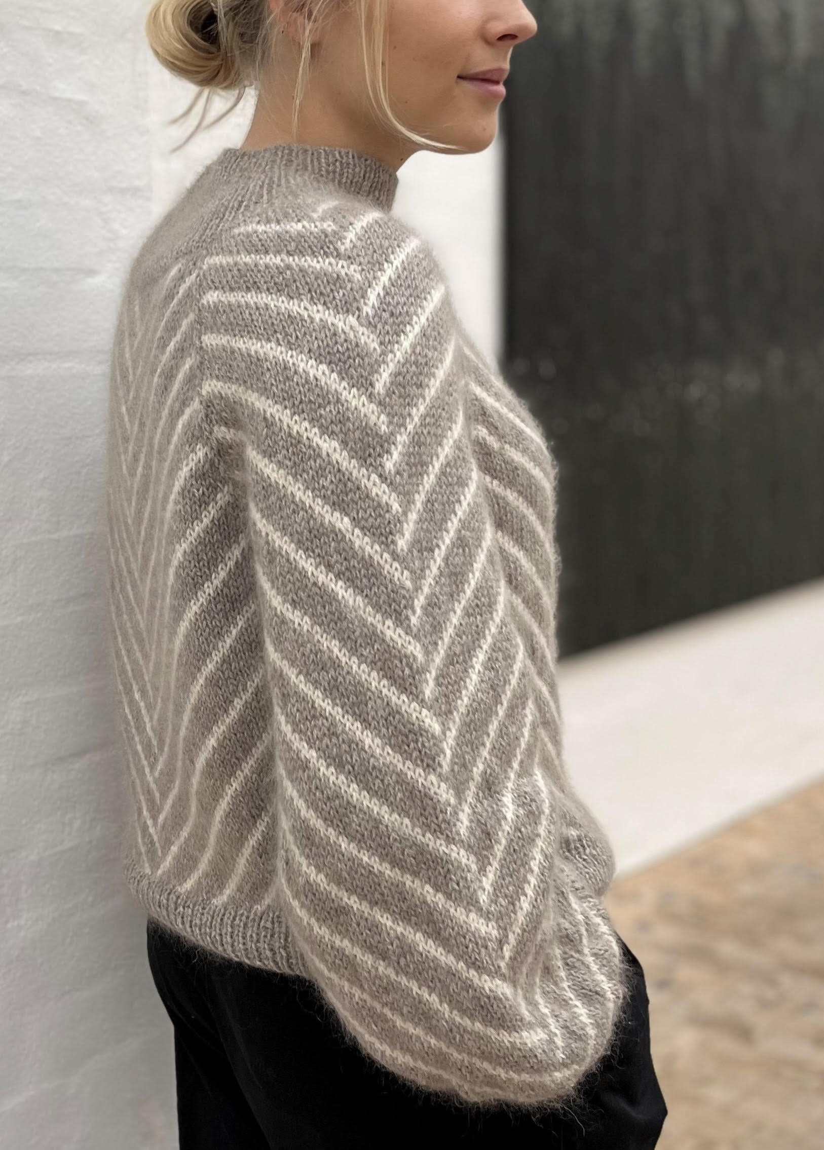 MY HERRINGBONE JUMPER